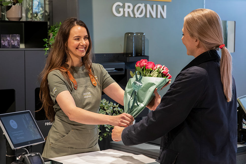 Blomsterbutikk Mester Gr&oslash;nn