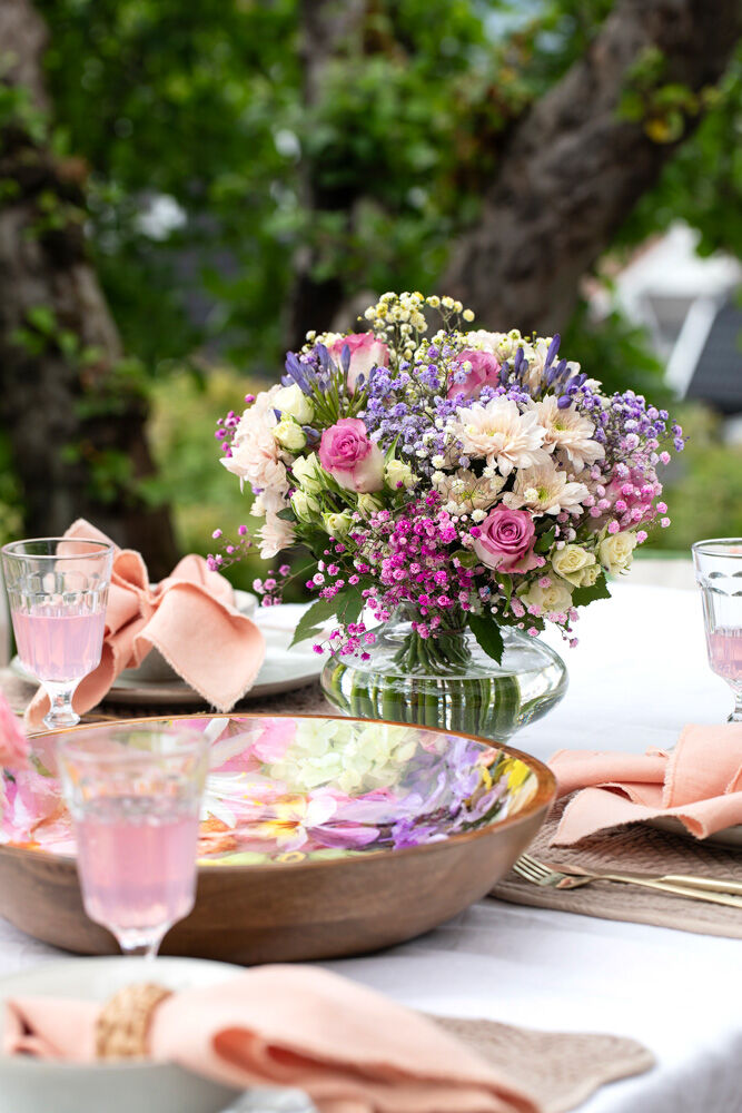 Borddekking sommerbord