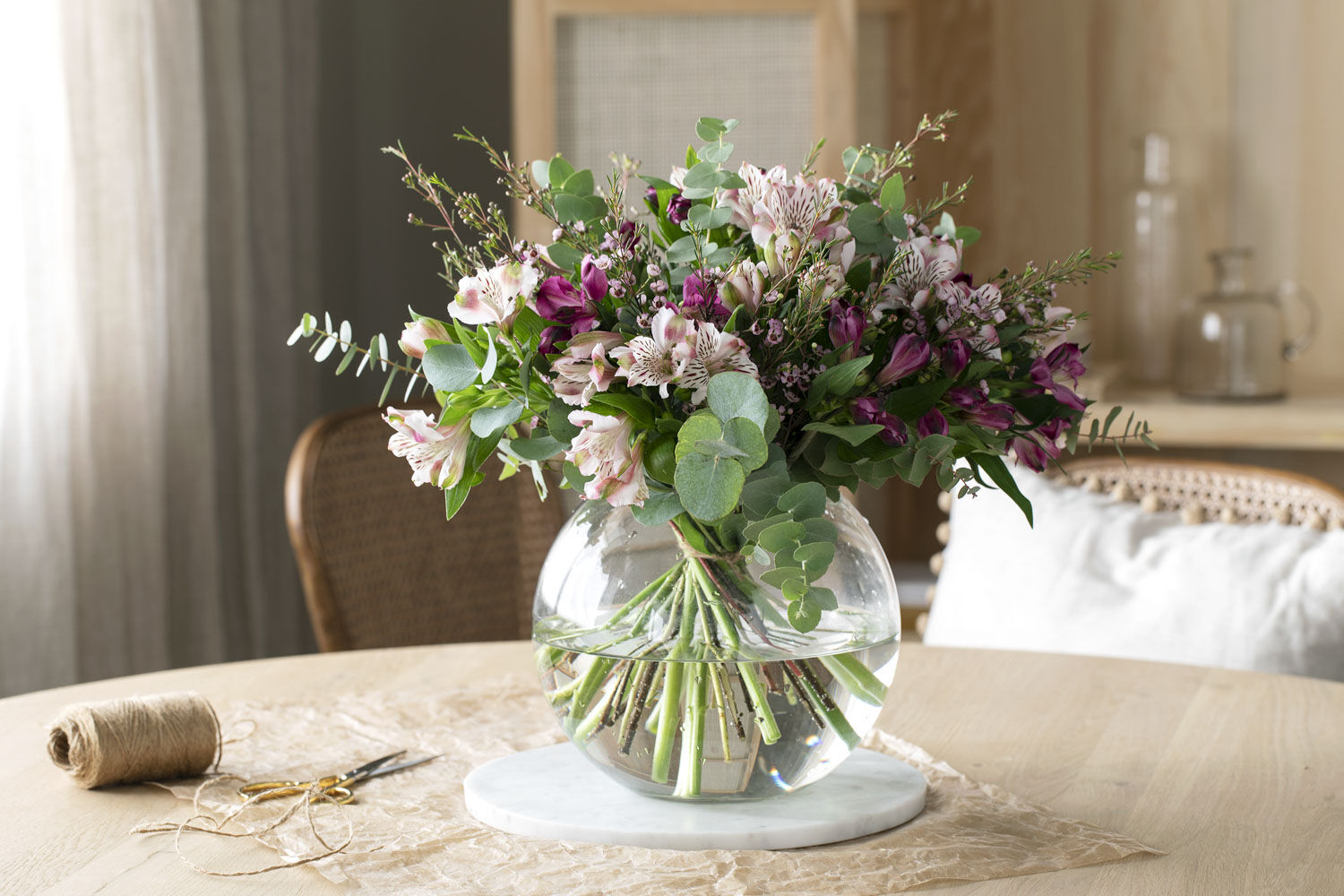 3for2_bukett i glassvase