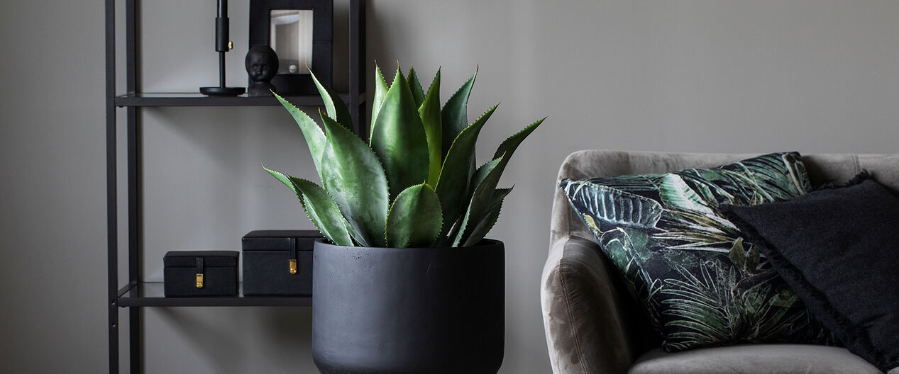 Kunstige planter og blomster som ser ekte ut 