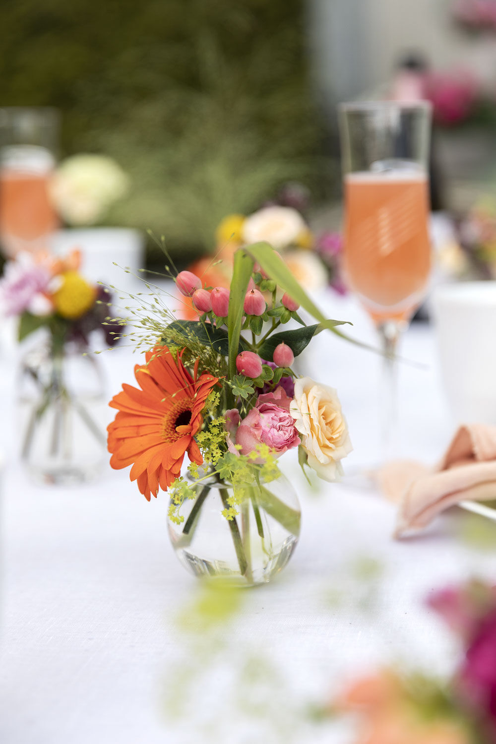 Pynte bord sommerfest