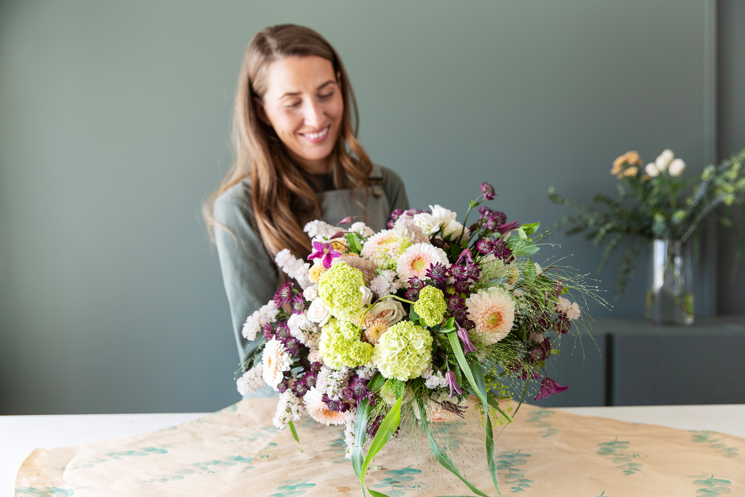 bukett med blomster til 3 for 2